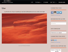 Tablet Screenshot of a-l-oeil.info